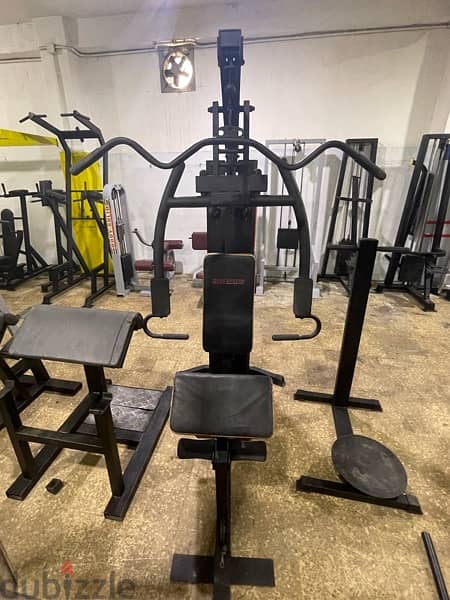 gym machine for home used body system like new 1