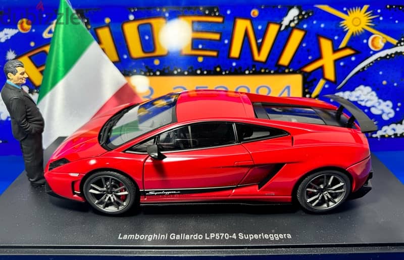 1/18 diecast Autoart Lamborghini Gallardo LP570-4 Superleggera 1