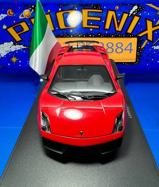 1/18 diecast Autoart Lamborghini Gallardo LP570-4 Superleggera 3