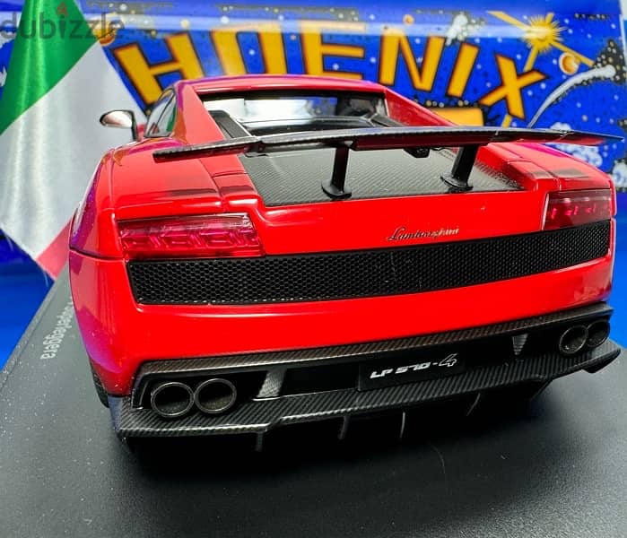 1/18 diecast Autoart Lamborghini Gallardo LP570-4 Superleggera 4