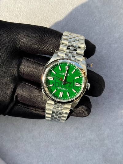 Rolex Oyster Perpetual Green Jubilee