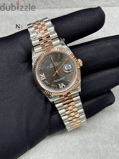 Rolex Datejust Two Tone Rosegold 36