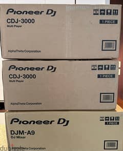 2 cdj3000 + 1 djmA9