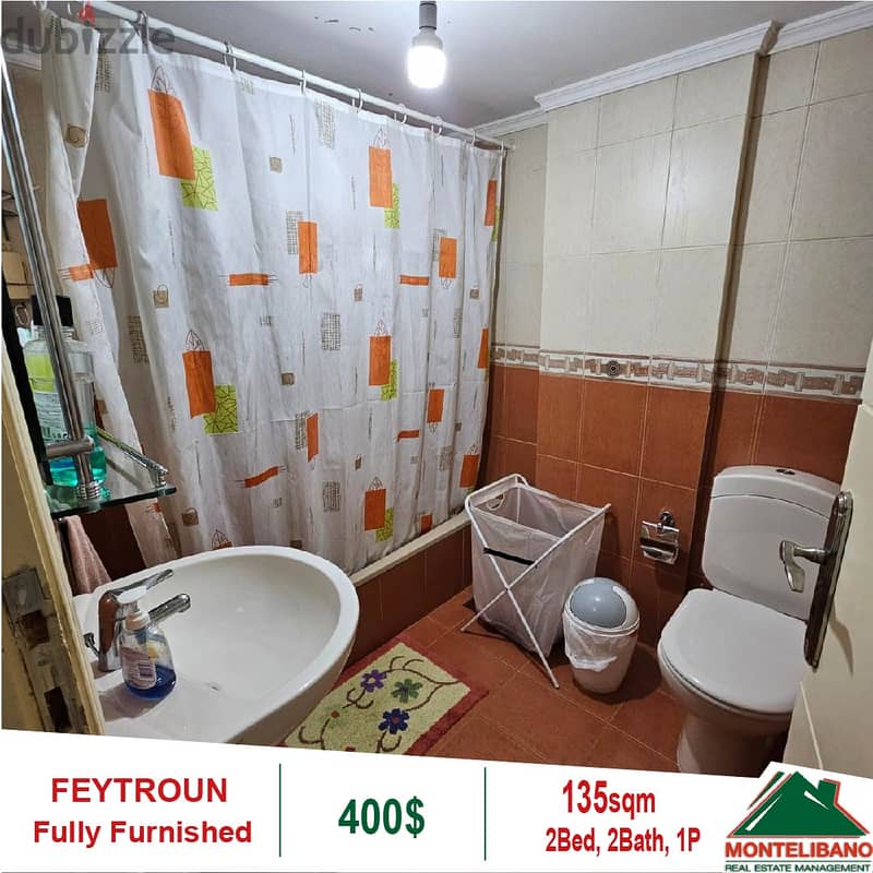 400$!! Fully Furnished Apartment for rent located in Feytroun!! 5