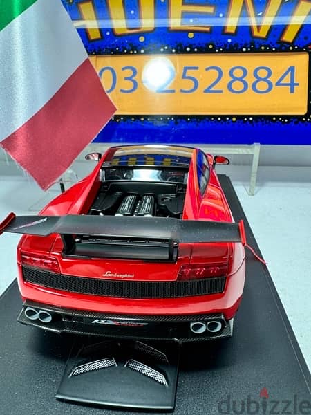 1/18 diecast Autoart Lamborghini Gallardo Supertrofeo Stradale 4