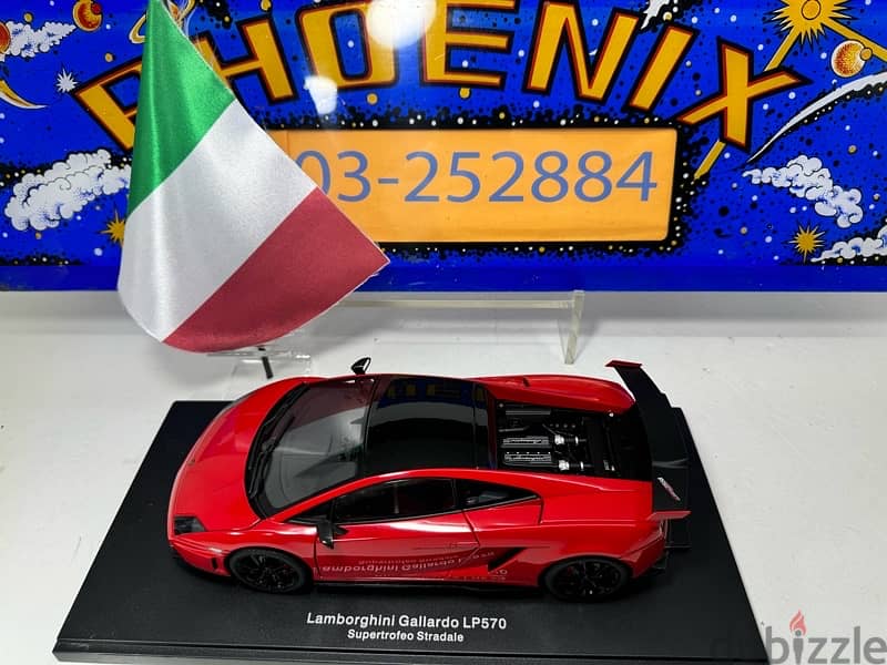 1/18 diecast Autoart Lamborghini Gallardo Supertrofeo Stradale 6