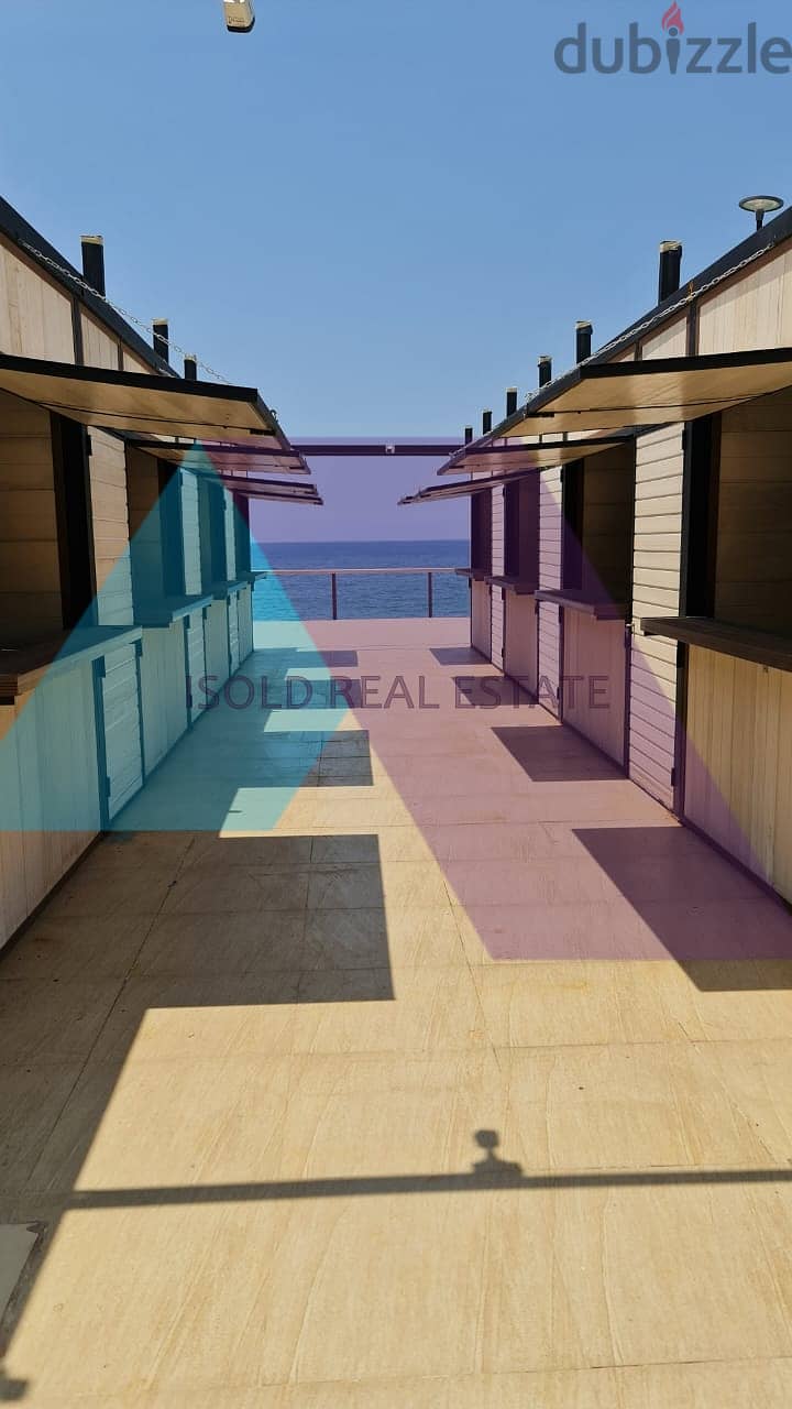 A  1080 m2 restaurant on the beach for rent in Jounieh, Prime Location 0