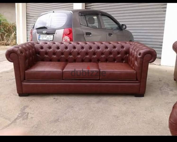 Leather sofa.                              صوفيات جلد 12