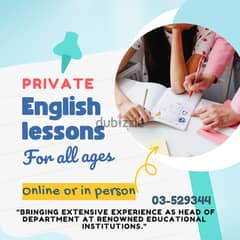 English Instructor