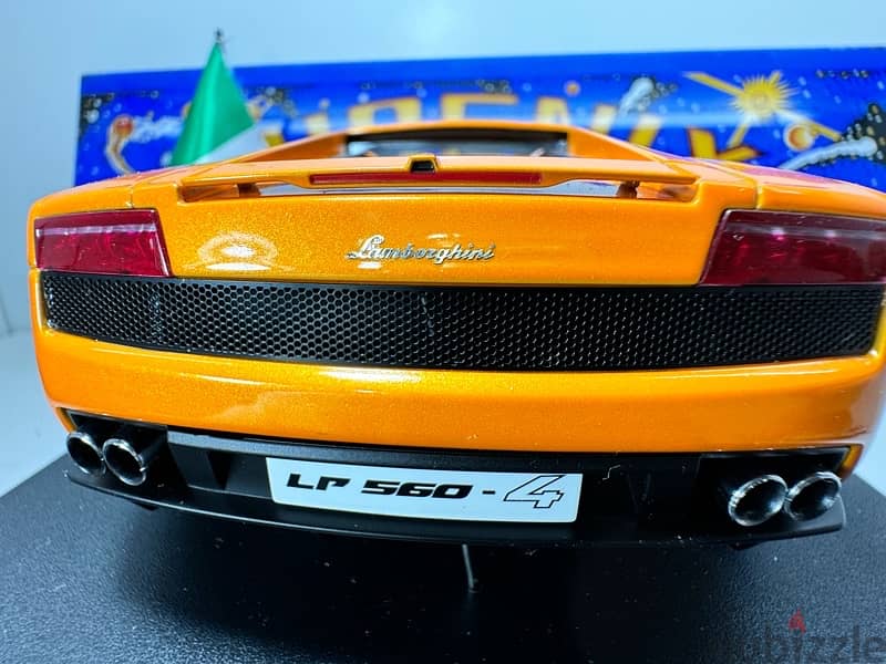 1/18 diecast Autoart Lambo LP560-4 W RARE Optional Cordelia Rims 6