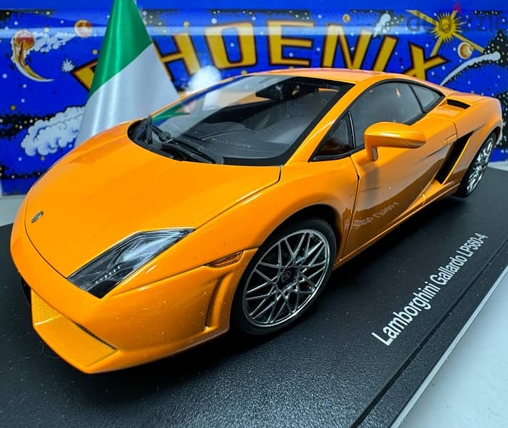 1/18 diecast Autoart Lambo LP560-4 W RARE Optional Cordelia Rims 8