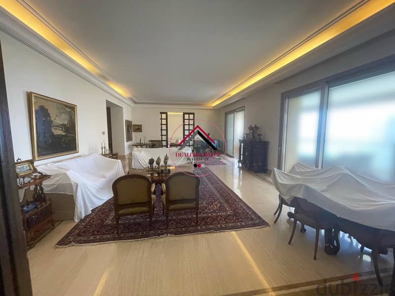 Your ideal apartment ! Sea View Spacious Apartment for sale in Manara 3