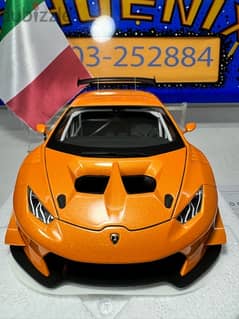 1/18 diecast Autoart 81558 Lambo Huracán LP620-2 Super Trofeo Orange 0