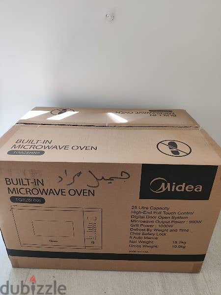 Midea built in oven 25L - New in box - Mint condition 1