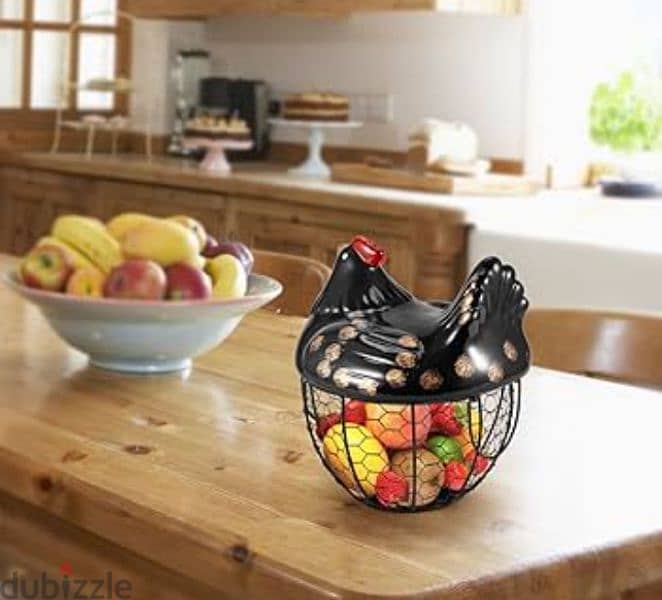 stunning chicken eggs steel basket 5