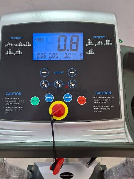 New Fitness Line Treadmill 2HP With Fat Burn Vibratio 7