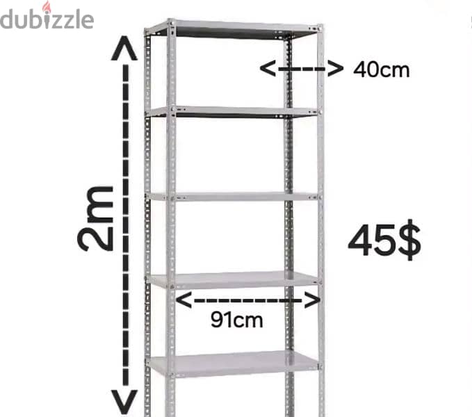 standing shelves زوايا مع رفوف 0