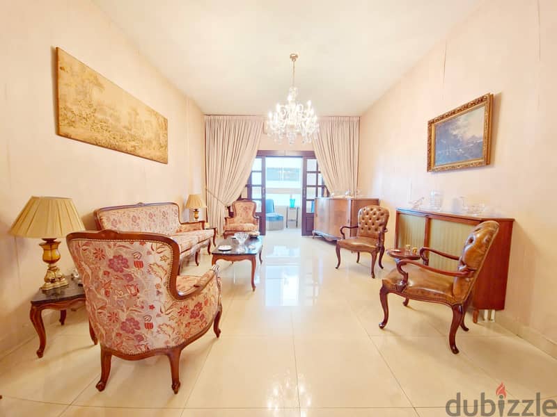 Ashrafieh | 2 Covered Parking | 2 Balconies | 1 Apartment / Floor 2