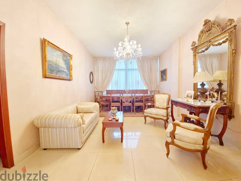 Ashrafieh | 2 Covered Parking | 2 Balconies | 1 Apartment / Floor 5