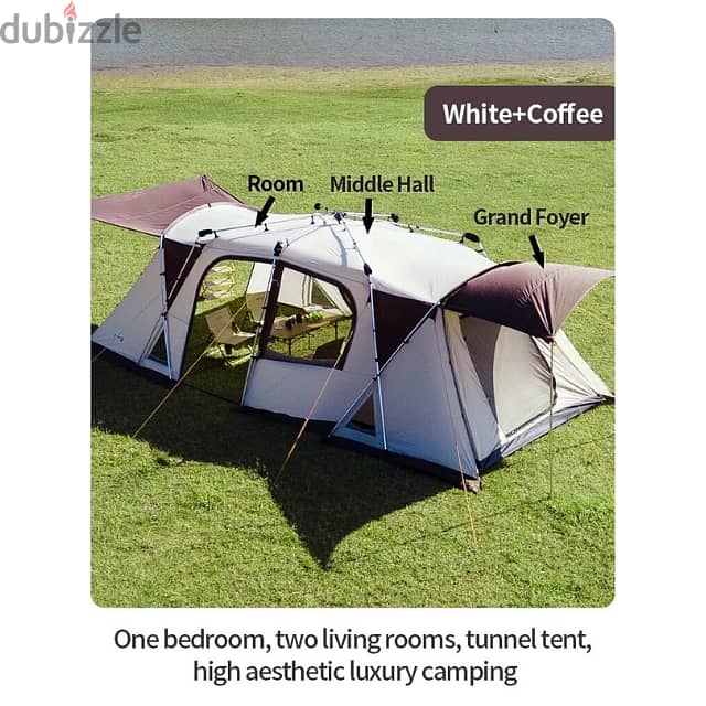 Large Camping Tent for 15 People, Waterproof Outdoor Tent خيمة 5