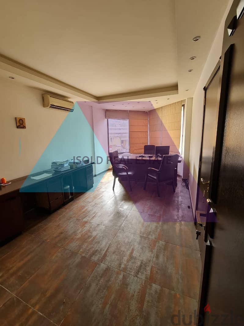 A 103 m2 office in a well known commercial center for rent in Jounieh 1