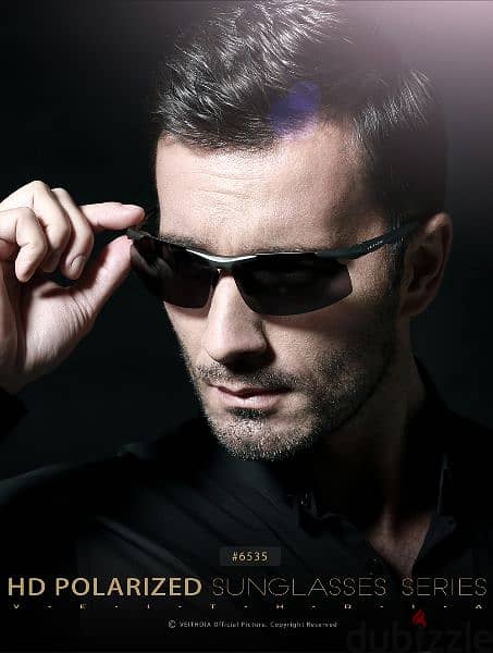 Veithdia Hd Polarized Sunglasses for men, High Quality with aluminum 0