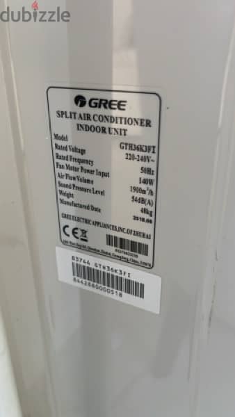 Air Conditioner Gree Ceiling Type 3 Ton GSH-36DW 2