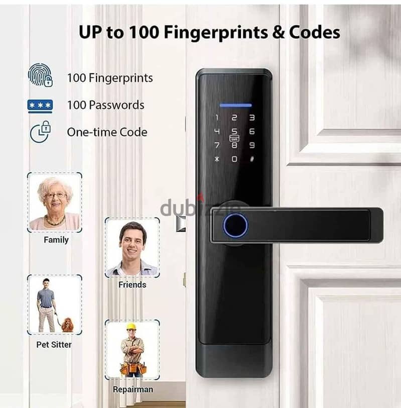 Smart Door Lock Biometric Fingerprint 4