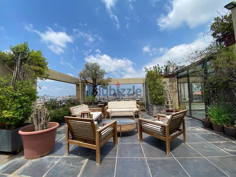 Charming furnished Duplex Apartment W/ terrace & Open Views in Dekwane 0