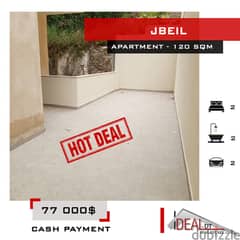 Apartment with Terrace for sale in Jbeil 120 sqm ref#jh17318