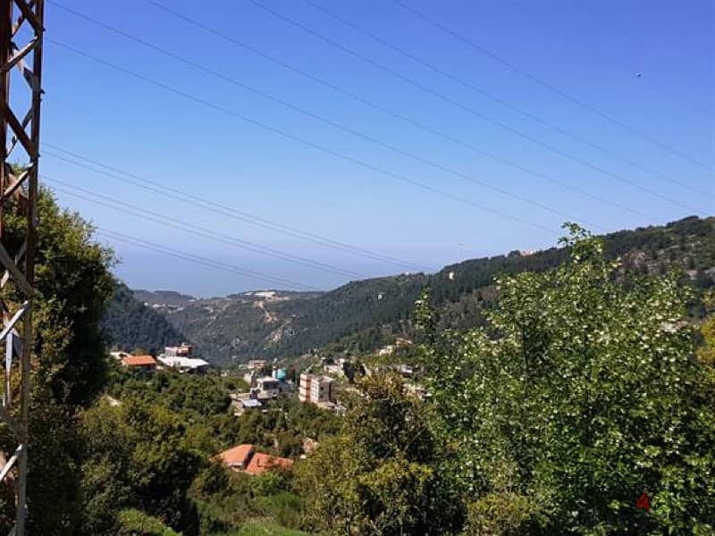 Land in GHINEH,KESERWAN with an amazing mountain and sea view . 0