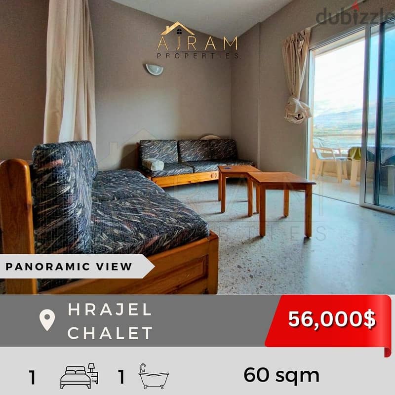 Hrajel Chalet | 60 sqm | Panoramic View 1