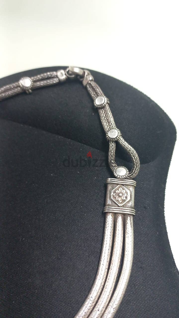 Antique Armenian Silver Necklace 2