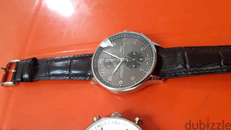 Portugeiser leather chrono iwc 5