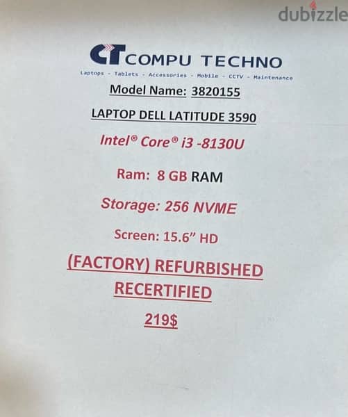 laptop dell lattitude 3590 1