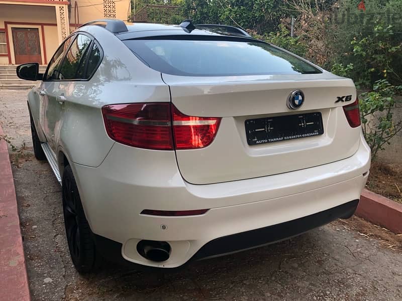 BMW X6 2009 xDrive35i White on Black 1