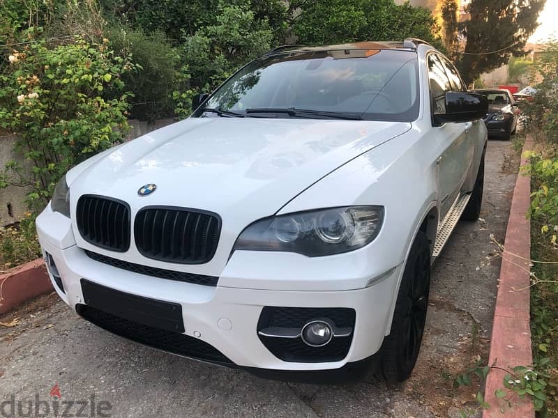 BMW X6 2009 xDrive35i White on Black 0