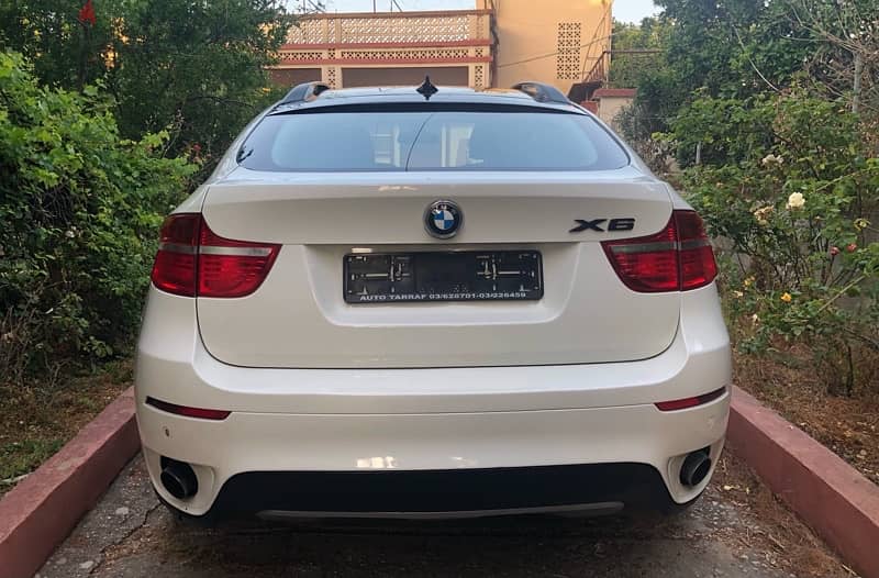 BMW X6 2009 xDrive35i White on Black 6