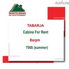 Cabine for sale in Tabarja!! 0