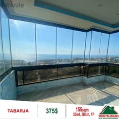 Amazing Apartment for rent in Tabarja!! 0