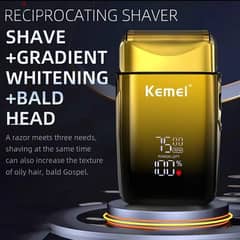 cordless shaver KEMEI TX10 حلاقة