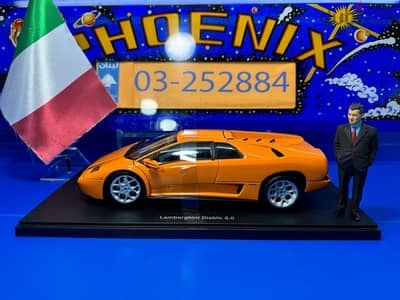 1/18 full diecast Autoart Lamborghini Diablo 6.0 arancione