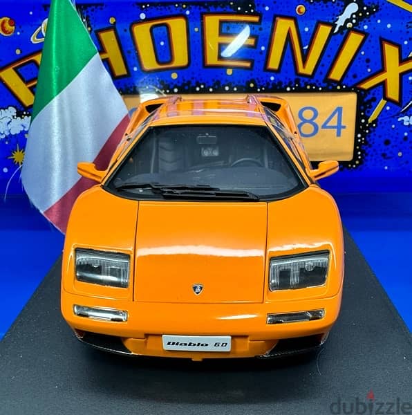 1/18 full diecast Autoart Lamborghini Diablo 6.0 arancione 6