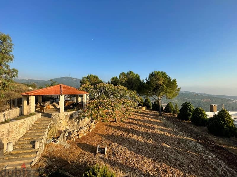 Independent Villa + 2600m² Land For Sale In Obaydet-Jbeil 1