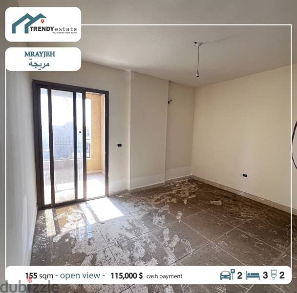 apartment for sale mrayjeh  شقة عمار جديد في المرجية  امكانية التقسيط 4