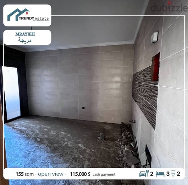 apartment for sale mrayjeh  شقة عمار جديد في المرجية  امكانية التقسيط 6