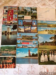 German postcards