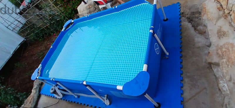 Used Intex pool 2.2m x 1.5m x 0.6 m 3