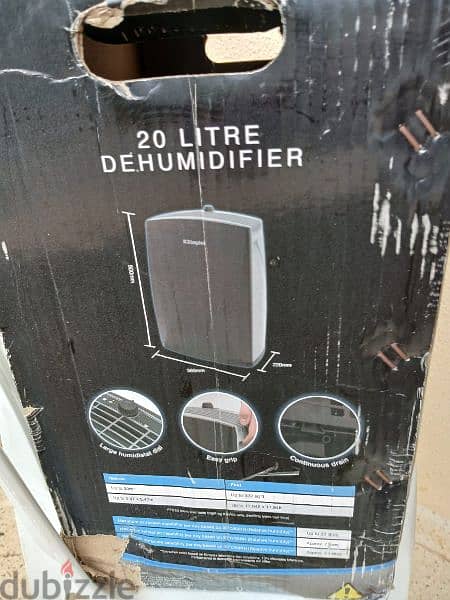 Dimplex EverDri 20L dehumidifier 1