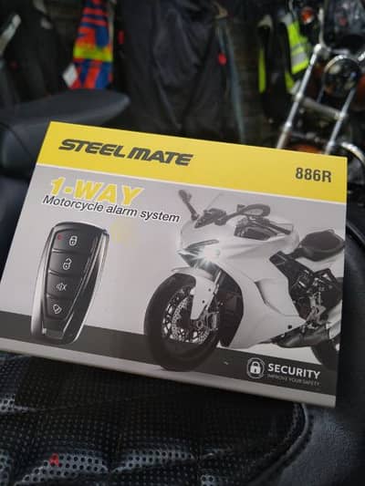 Alarm system Steel Mate 1-way motorcycle alarm aystem